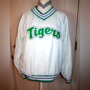 Vintage Rare Varsity Label - TIGERS V-Neck Pullover SIZE MEDIUM